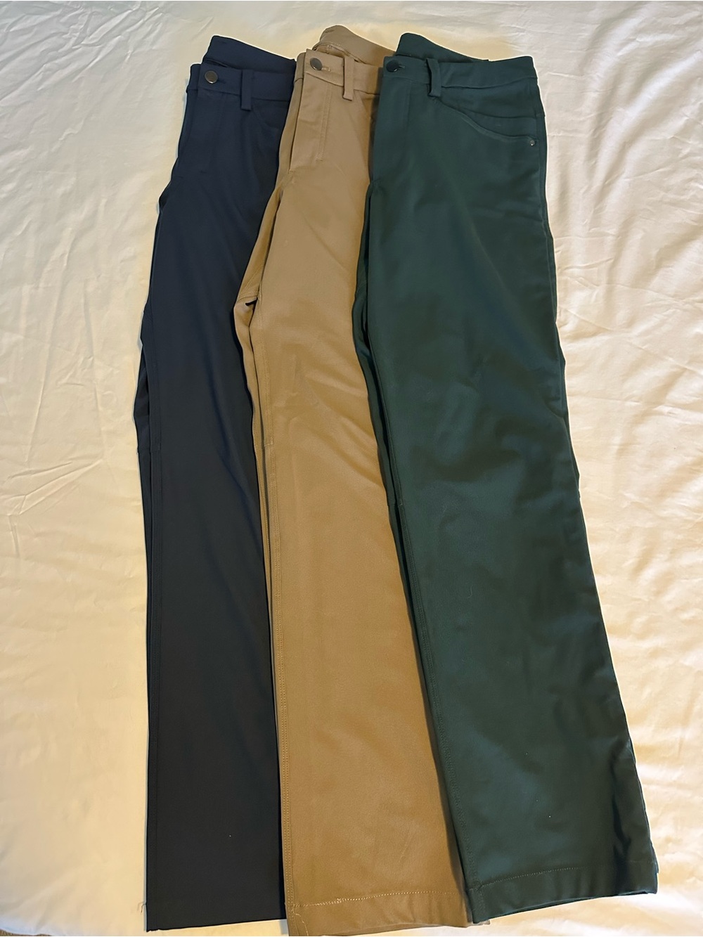 Lululemon Men’s Pants BUNDLE Size 28 Green, Blue, Brown